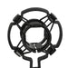 Levede Desktop Microphone Stand Adjustable Pop Filter Shock Mount Base Kit Black