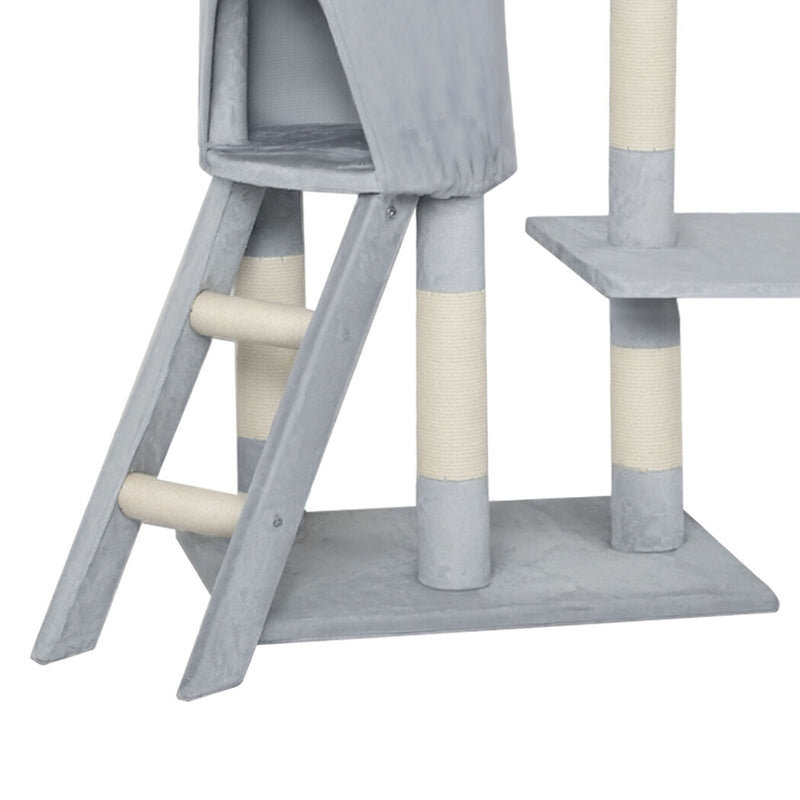 Pawz Cat Tree Scratching Post Scratcher 143cm Climbing