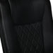 Levede Executive Office Chair Footrest PU Leather Tilt Gaming Work Seat Black-2052531446257684484