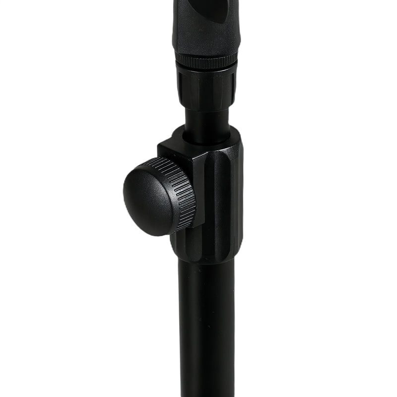 Levede Desktop Microphone Stand Adjustable Pop Filter Shock Mount Base Kit Black