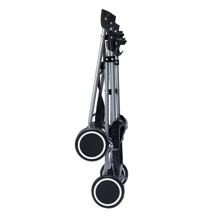 PaWz Large Pet Stroller Dog Cat Carrier Black-2052531697215475717