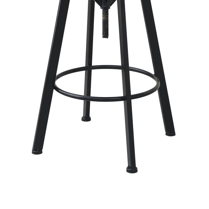 Levede 1x Bar Stool Industrial Adjustable-2052531750155980805
