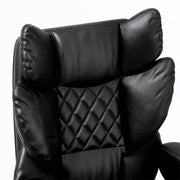 Levede Gaming Office Chair High Back PU Leather Black