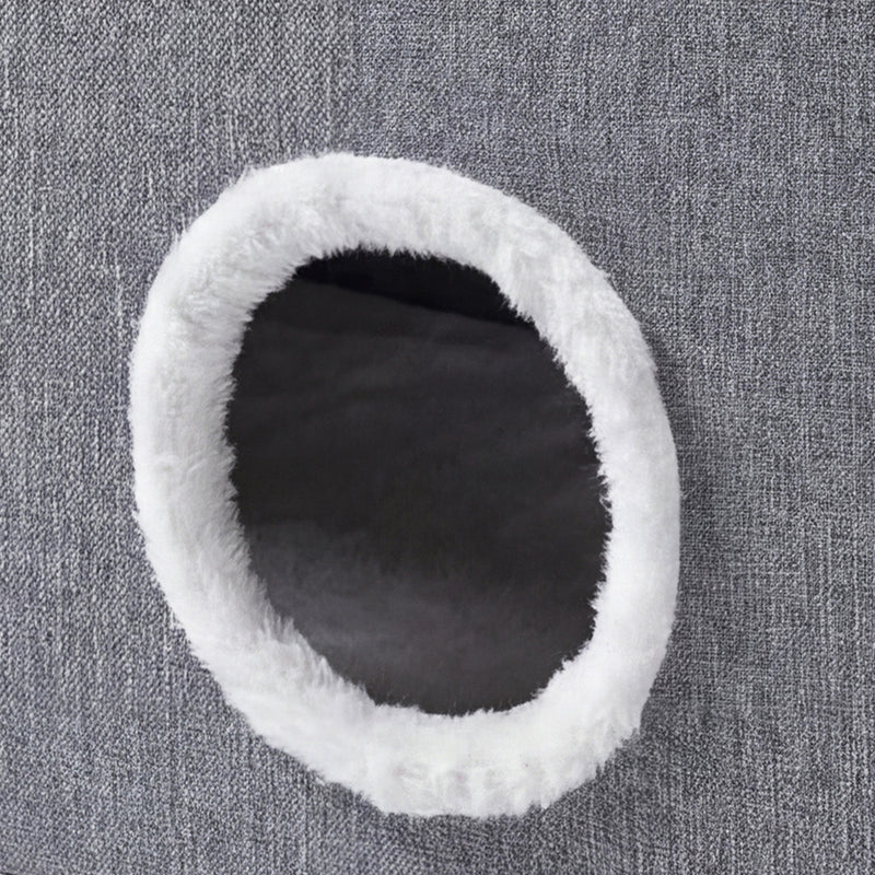 Pawz Foldable Cat House Cave Bed Hideaway Interactive Nest Scratching Board