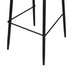 Levede 2x Bar Stool Barstools Counter Grey-2052531354884771845