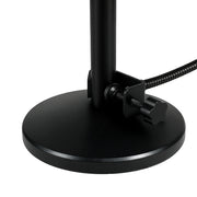 Levede Desktop Microphone Stand Adjustable Pop Filter Shock Mount Base Kit Black