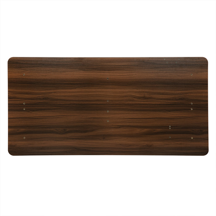 Levede Desktop For Motorised Adjustable 120X60CM Walnut-2052531360442224645