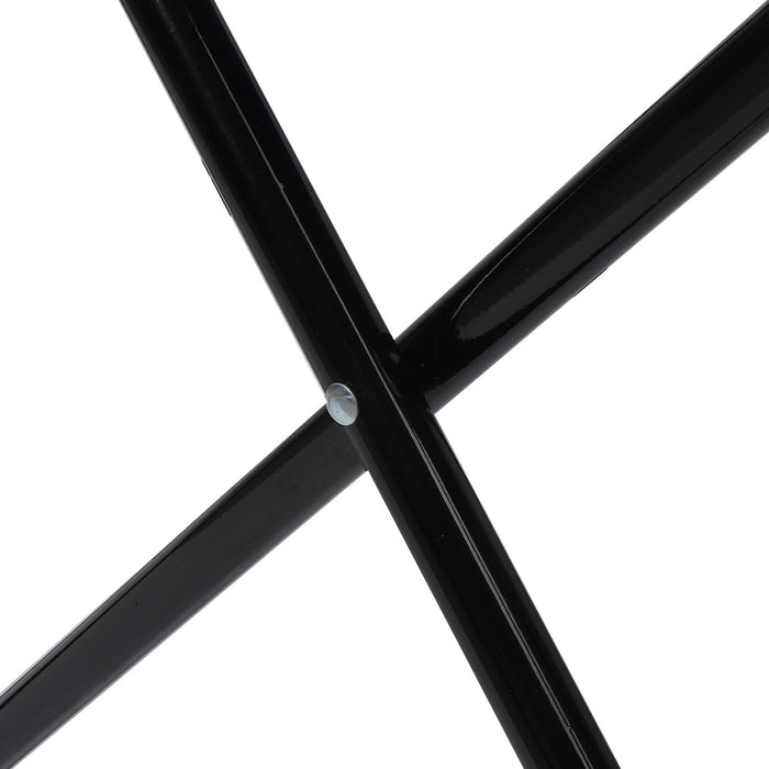 Levede Camping Chairs Folding Arm Foldable Black-2052531623118901253