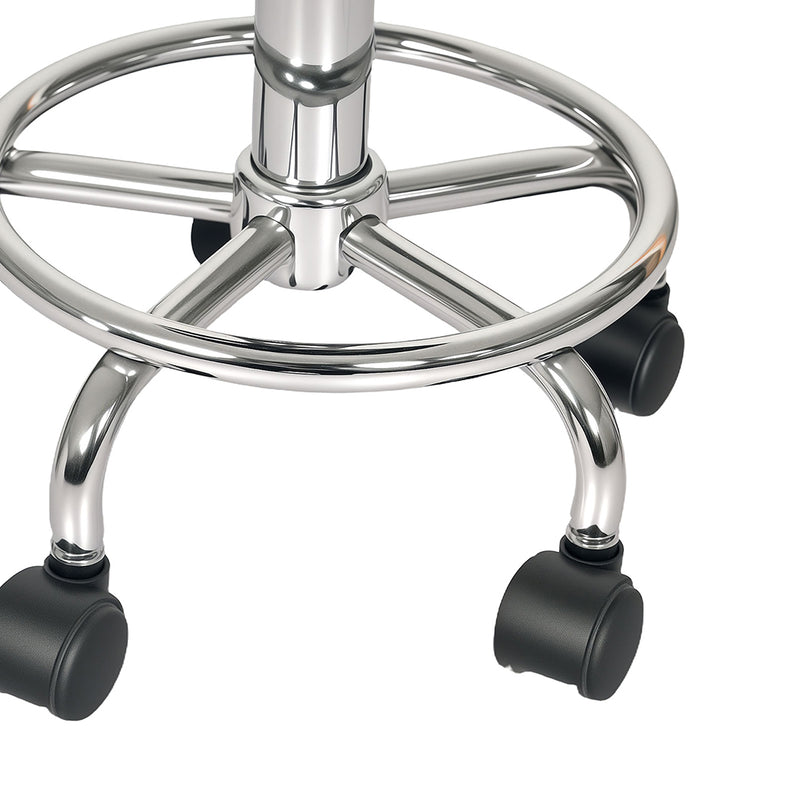 Levede Swivel Office Chair Low Back Round Rolling Stools Height Adjustable