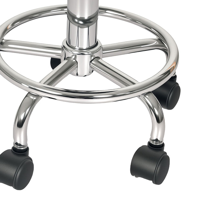 Levede Swivel Office Chair Low Back Round Rolling Stools Height Adjustable-2052531422207545349