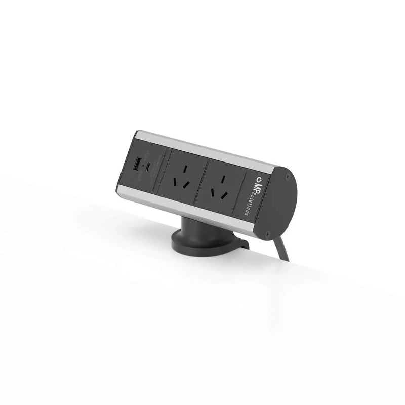 Desktop Power Outlet System w/USB