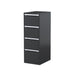 Steelco Vertical Filing Cabinet Four Drawer Graphite Ripple