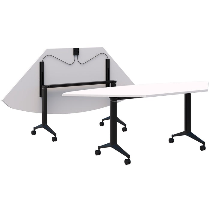 Accent Boost Flip Table - Trapezium Top