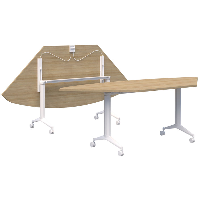 Accent Boost Flip Table - Trapezium Top