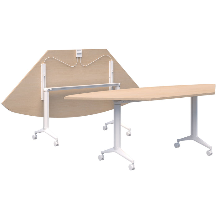 Accent Boost Flip Table - Trapezium Top