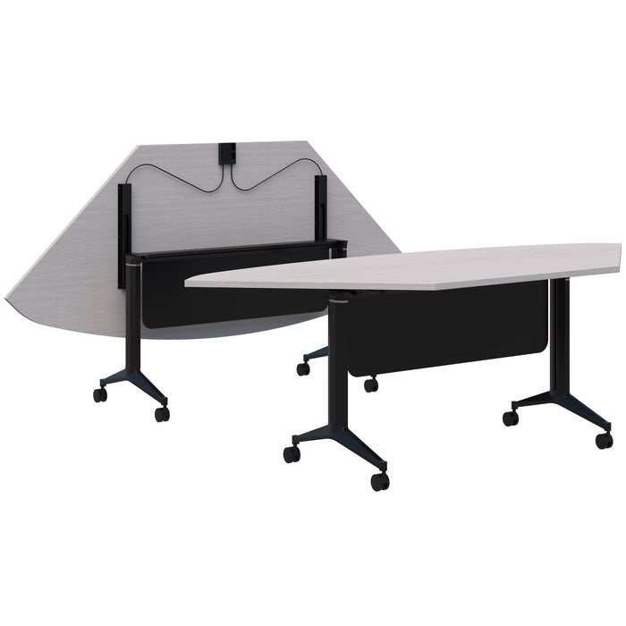 Accent Boost Flip Table - Trapezium Top with Modesty