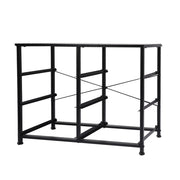Levede Storage Cabinet Tower Chest of Drawers Dresser Tallboy Drawer Dark Grey