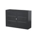  Two Shelves Sliding Door Cabinet