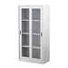 Three Shelves Sliding Door Cabinet 