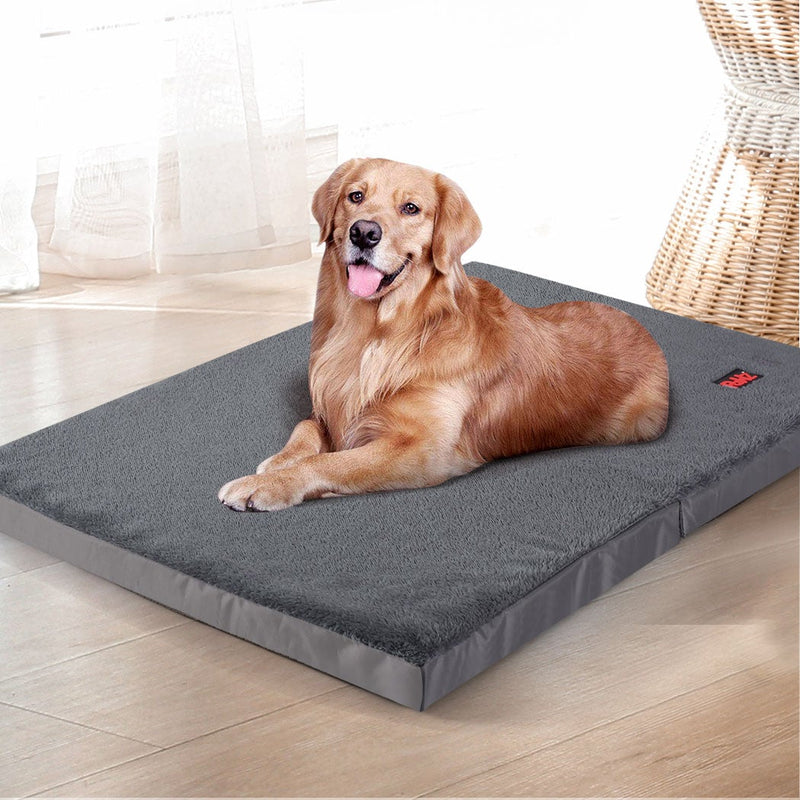 PaWz Pet Bed Foldable Dog Puppy Beds Cushion Pad Pads Soft Plush
