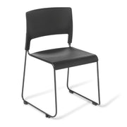Eden Slim chair Black