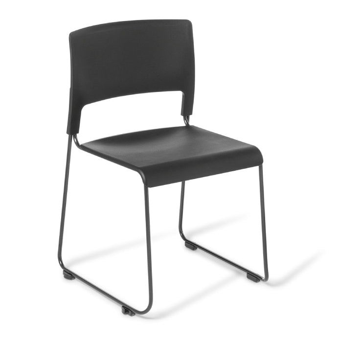 Eden Slim chair Black