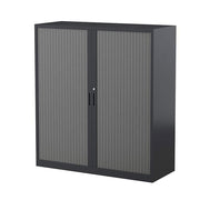 Steelco Three Shelf Tambour Door Cabinet