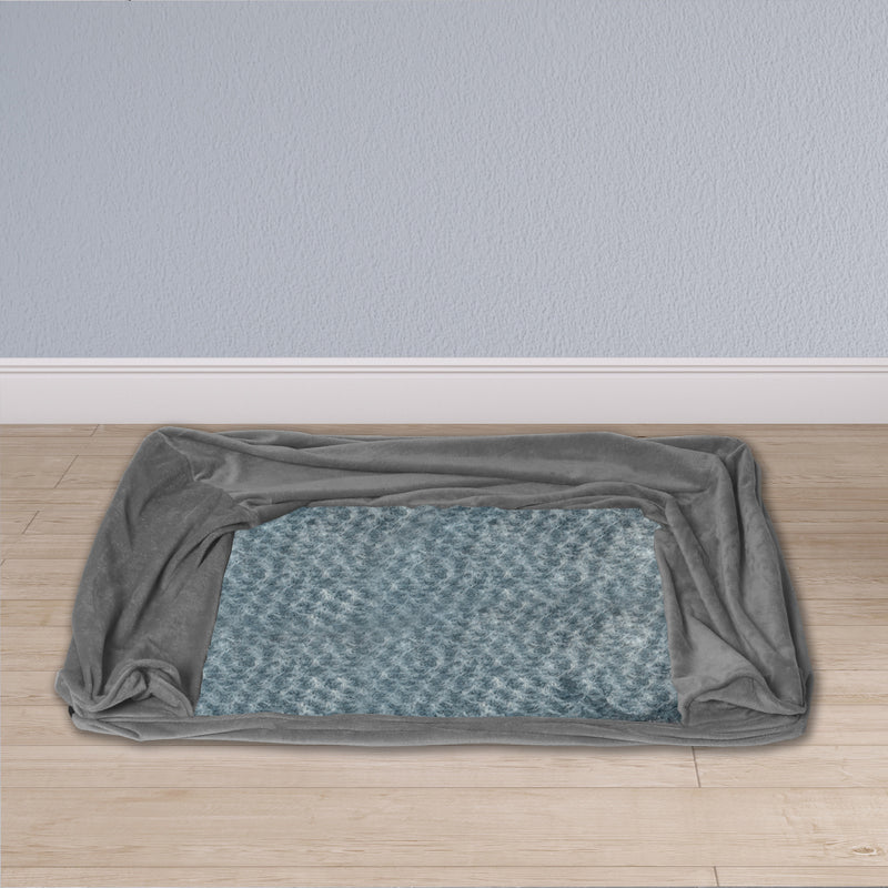 PaWz Pet Dog Bed Sofa Cover Soft Warm Plush Velvet