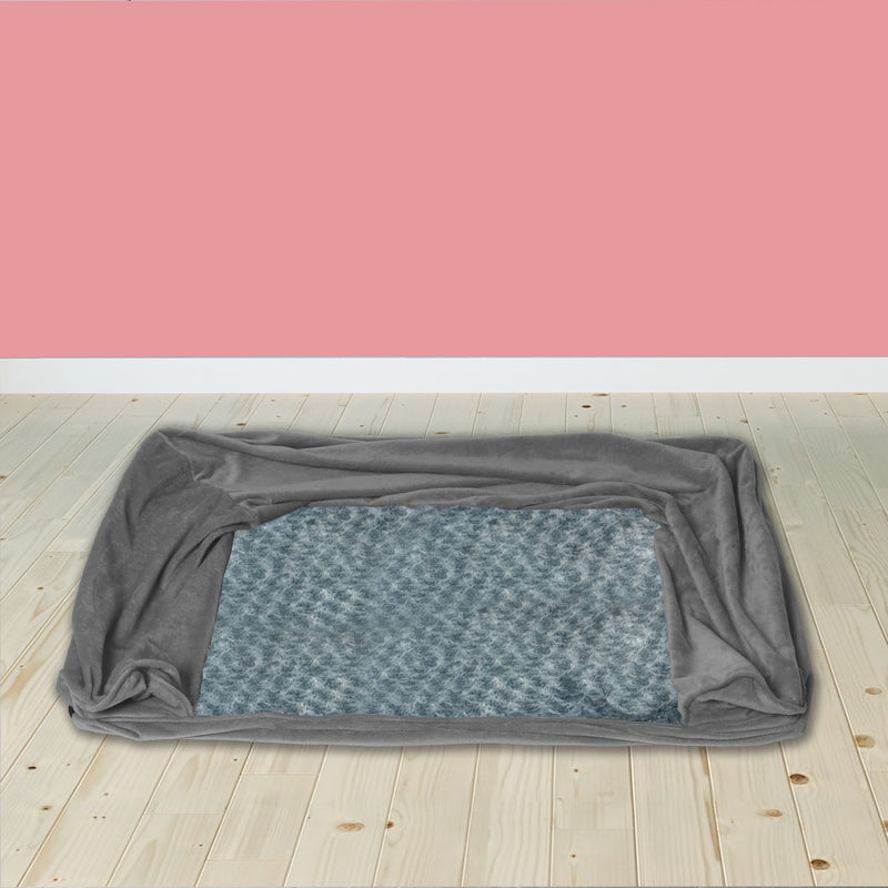 PaWz Pet Dog Bed Sofa Cover Soft Warm Plush Velvet