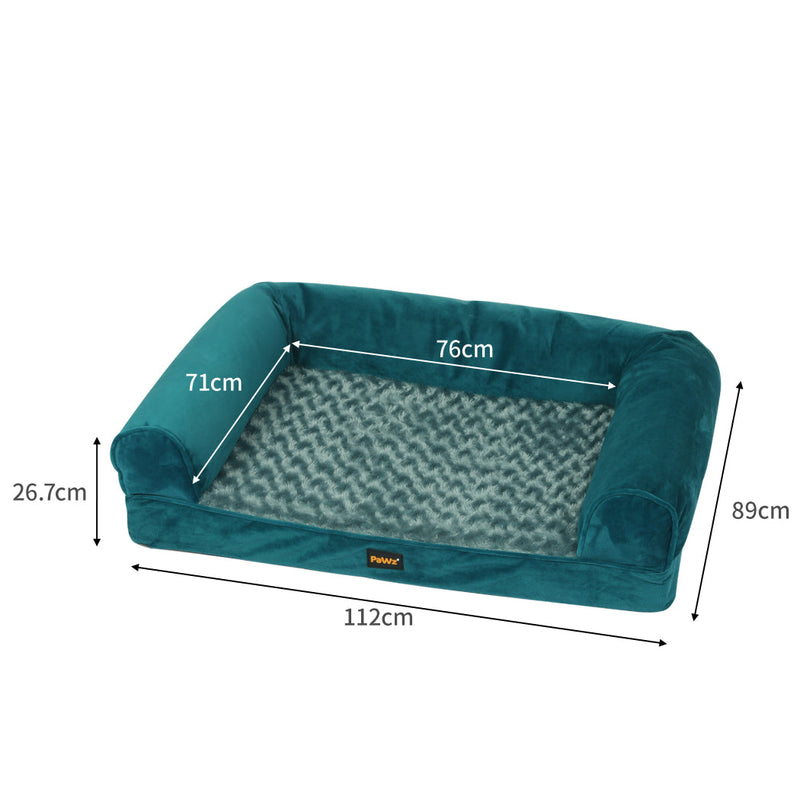 PaWz Pet Bed Sofa Dog Beds Bedding Soft Warm Mattress Cushion Pillow Mat Plush