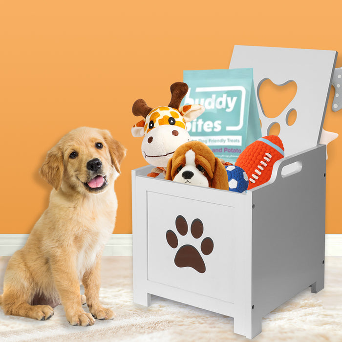 PaWz Pet Toy Box Storage Container Organiser Cabinet Indoor Dog Cat Climbing