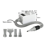 PaWz Dog Cat Pet Hair Dryer Grooming Blow Speed Hairdryer Blower Heater Blaster 2800W