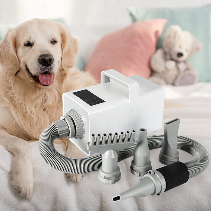 PaWz Dog Cat Pet Hair Dryer Grooming Blow Speed Hairdryer Blower Heater Blaster 2800W