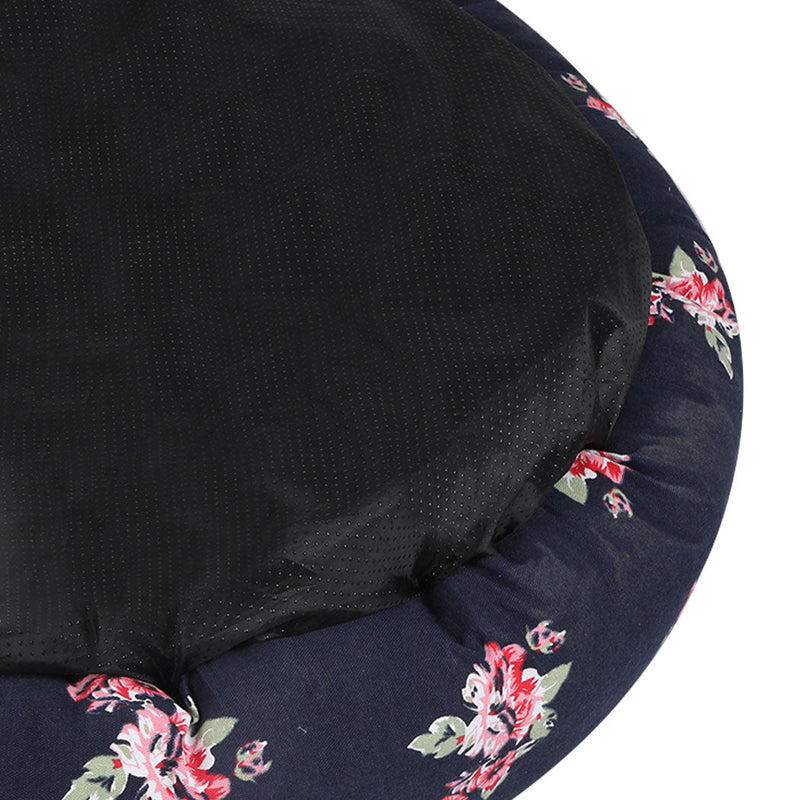 PaWz Dog Calming Bed Pet Cat Washable Portable Round Kennel Summer Outdoor