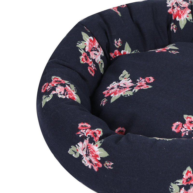 PaWz Dog Calming Bed Pet Cat Washable Portable Round Kennel Summer Outdoor