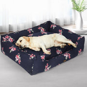PaWz Dog Calming Bed Pet Cat Washable Removable Cover Double-Sided Cushion