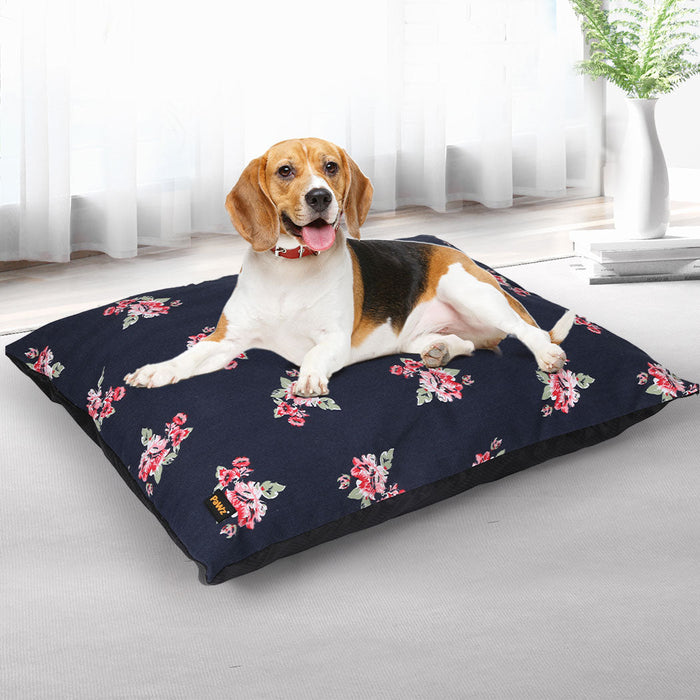 PaWz Dog Calming Bed Cat Pet Washable Removable Cover Cushion Mat Indoor