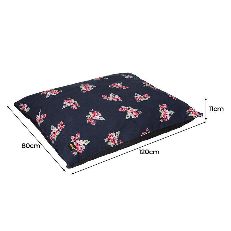 PaWz Dog Calming Bed Cat Pet Washable Removable Cover Cushion Mat Indoor
