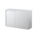 Two Shelves Sliding Door Cabinet