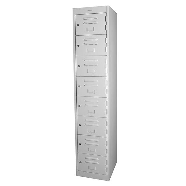 Steelco Steel Lockers 8 Door - 380mm Wide