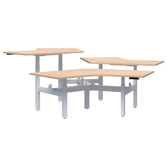 Accent Summit II Electric 120° 3 Pod Desk