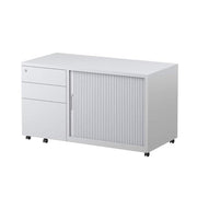 Steelco - Line Range Trimline Mobile Caddy White Satin Right