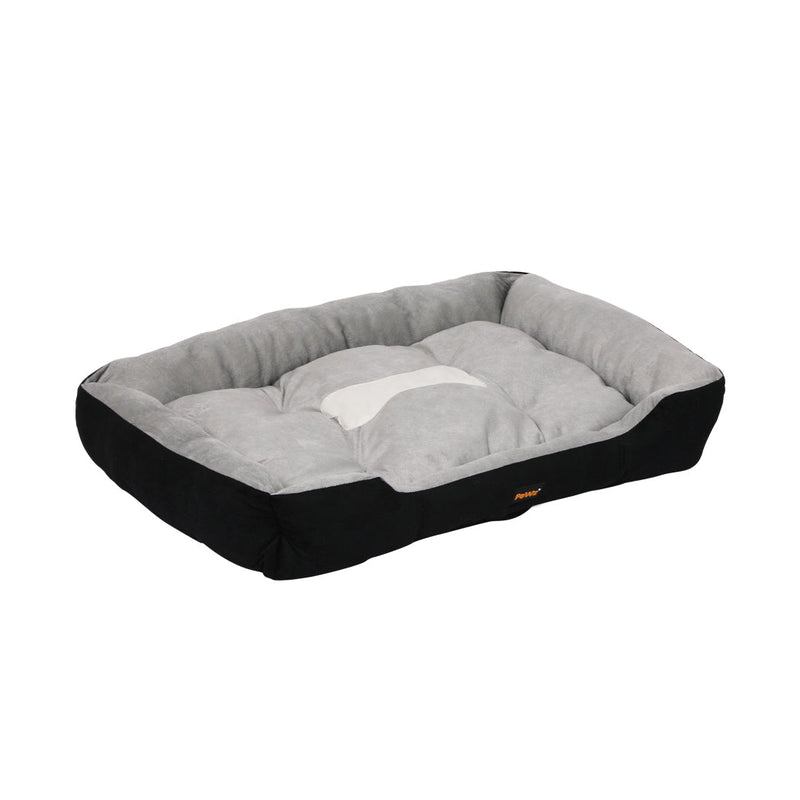 PaWz Pet Bed Dog Beds Bedding Mattress Mat Cushion Soft Pad Pads Mats Black