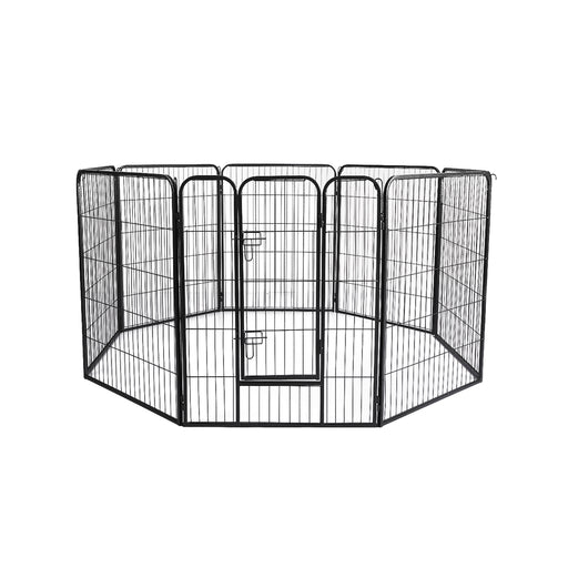 PaWz 8 Panel Pet Dog Playpen Puppy Exercise Cage Enclosure Fence Cat Play Pen 24''
