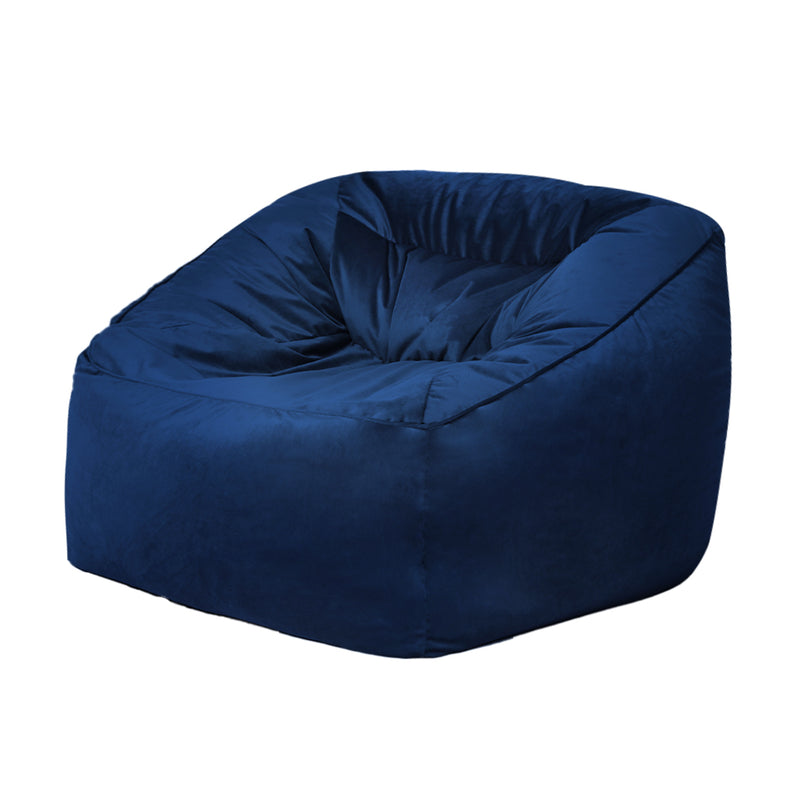 Marlow Bean Bag Chair Cover Soft Velevt Home Game Seat Lazy Sofa Cover Large