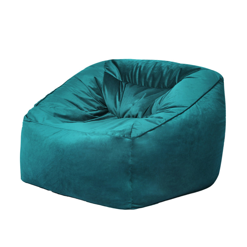 Marlow Bean Bag Chair Cover Soft Velevt Home Game Seat Lazy Sofa Cover Large