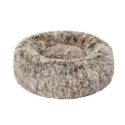 PaWz Pet Beds Dog Cat Soft Warm Kennel Round Calming Nest Cave Coffee