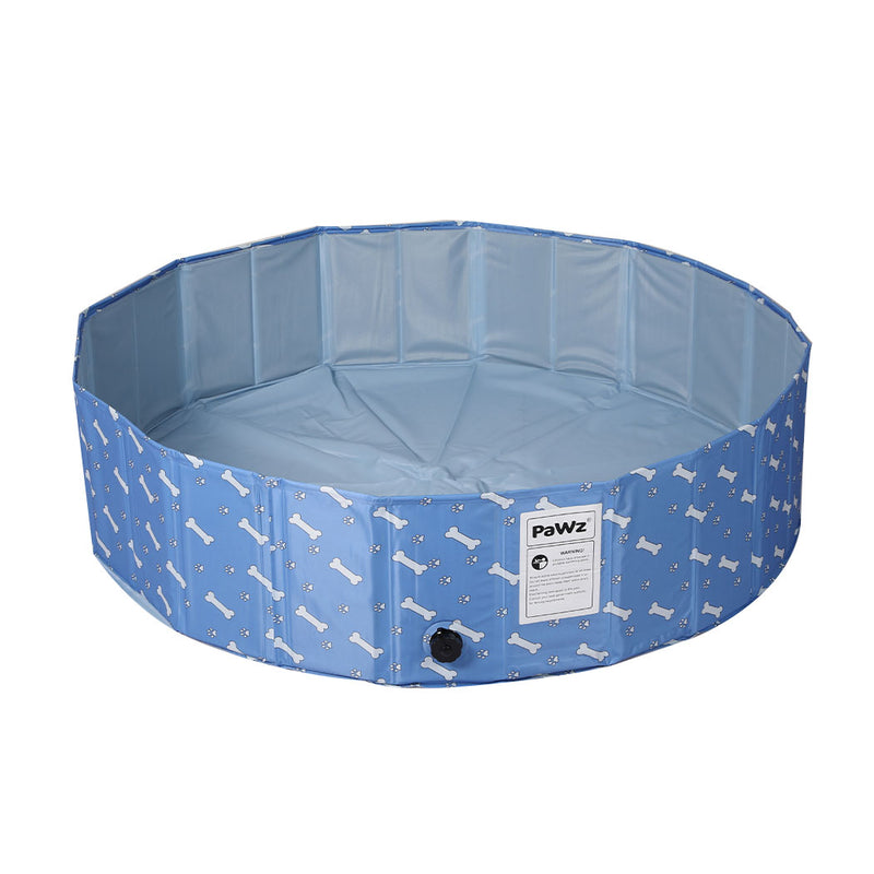PaWz Pet Swimming Pool Kids Dog Cat Washing Bathtub Outdoor Bathing L