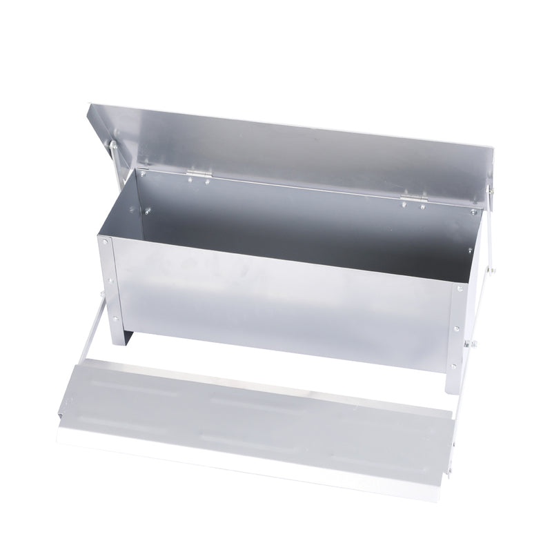 Traderight Automatic Chicken Feeder Self Open Poultry with 10KG Capacity