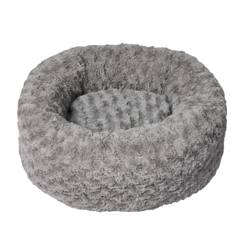 PaWz Calming Dog Bed Warm Soft Plush Pet Cat Cave Washable Portable